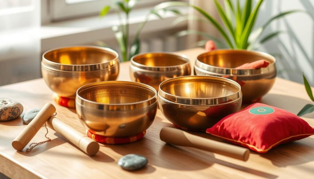Tibetan Singing Bowl Set Tibetan Singing Bowl Set