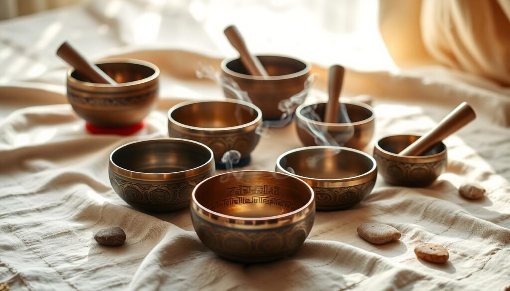 Tibetan singing bowls