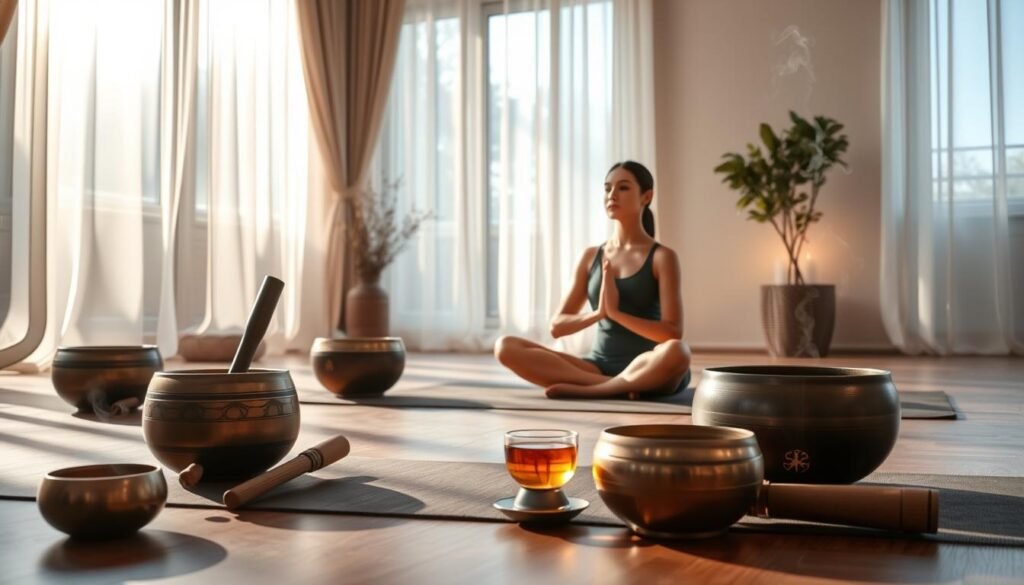 Using Tibetan singing bowls for yoga and meditation Using Tibetan singing bowls for yoga and meditation