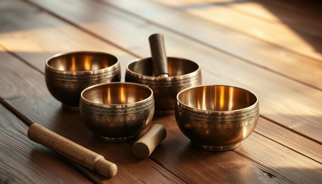 authentic Tibetan singing bowl set