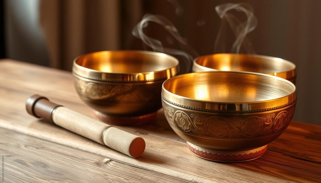 authentic Tibetan singing bowl set