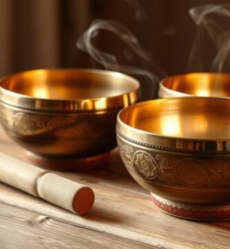 authentic Tibetan singing bowl set