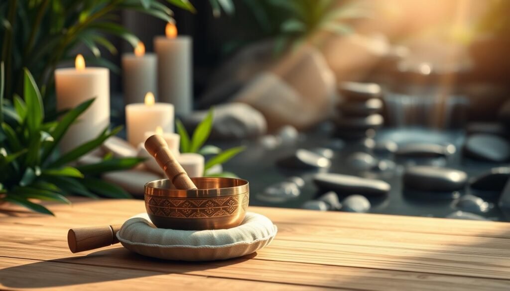 Tibetan singing bowl Tibetan singing bowl