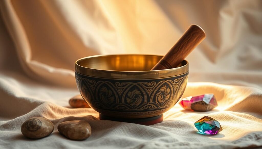 Tibetan singing bowl