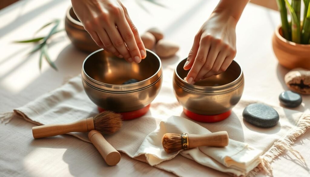 Tibetan meditation bowl care Tibetan meditation bowl care