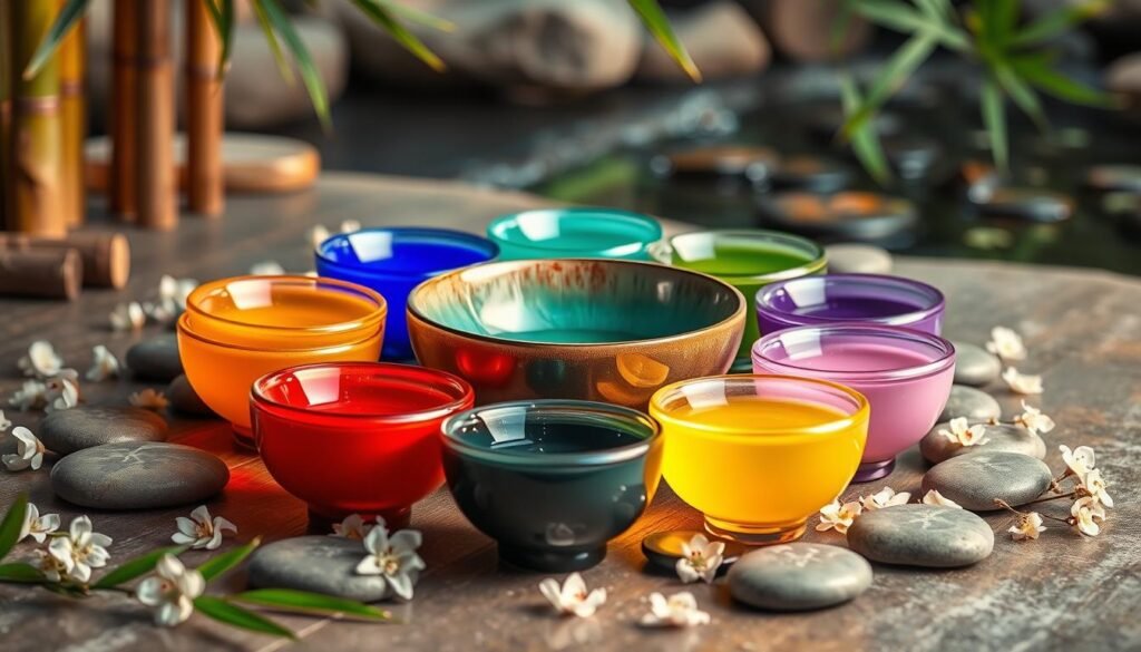 chakra balancing bowls