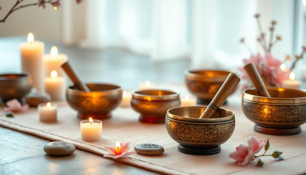 meditation singing bowls