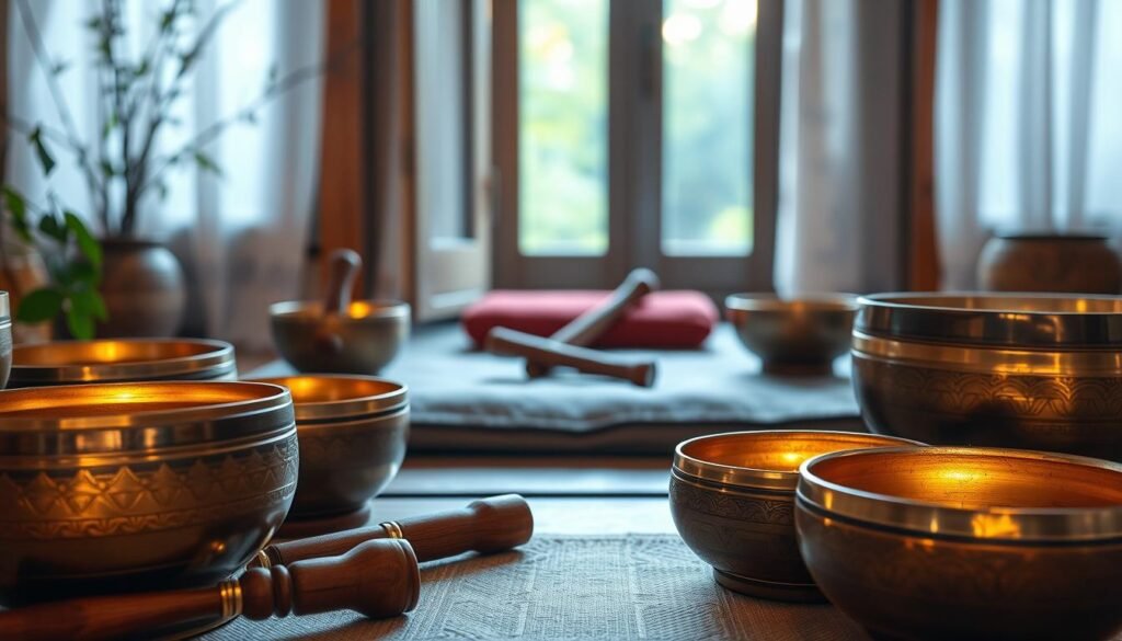 Spiritual singing bowls for fertility