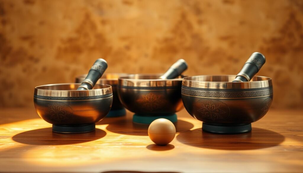 Tibetan Singing Bowls for Stress Relief