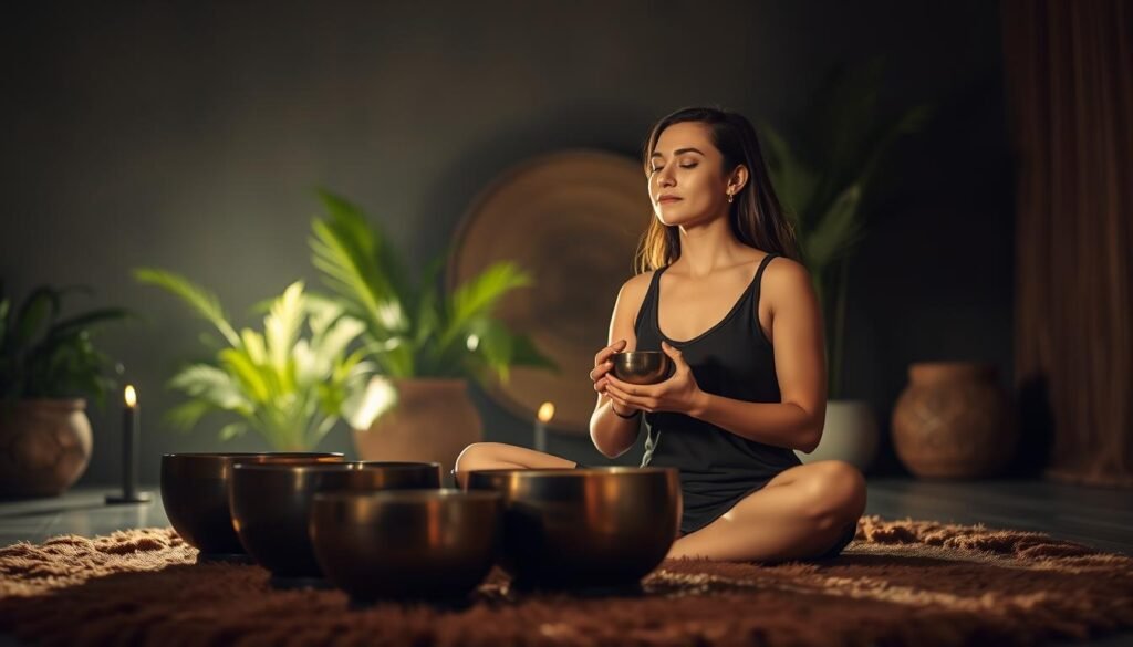 Singing bowls and fertility support
