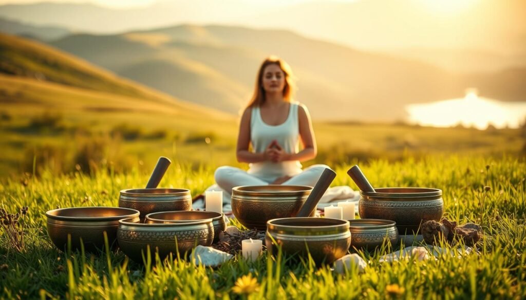 Singing bowls and fertility wellness
