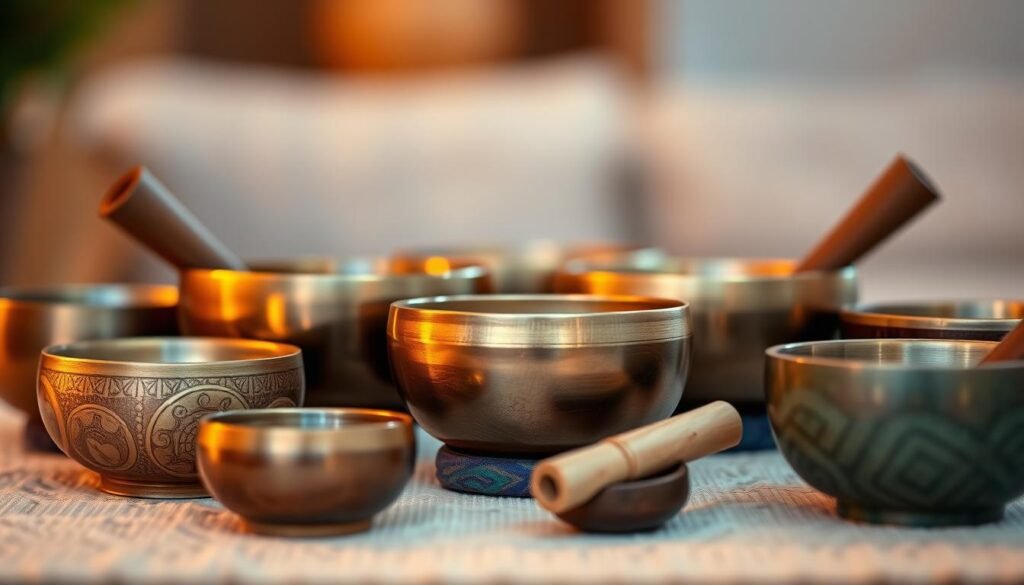 Singing bowls for fertility enhancement