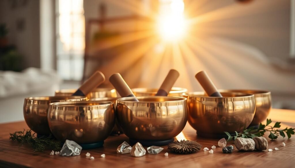 Singing bowls for reproductive health