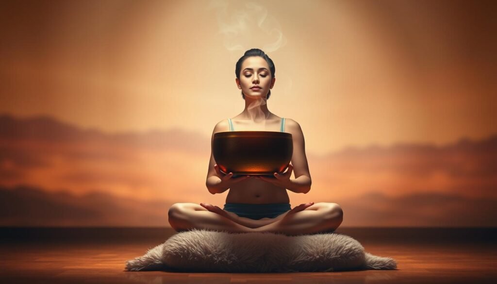 singing bowl meditation for clearing negative emotions