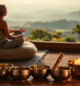 sound healing therapy for emotional balance with singing bowls