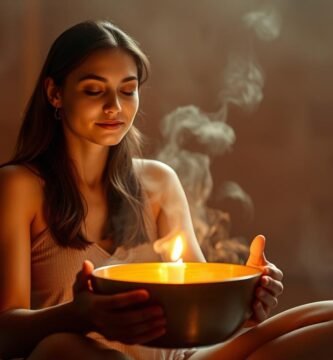 Feminine energy healing with bowls