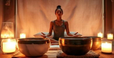 Fertility wellness with sound baths