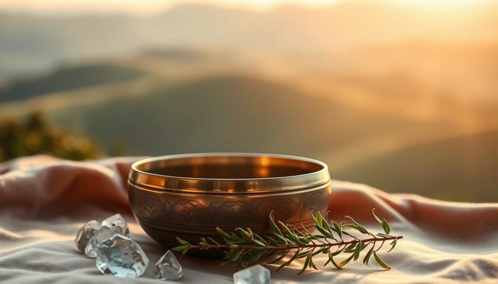 Tibetan bowl therapy for hormonal balance and fertility