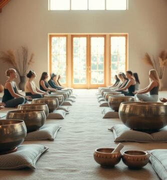 energy cleansing rituals using singing bowls