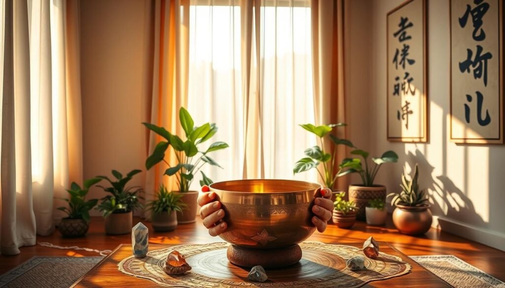 singing bowl therapy for hormonal balance