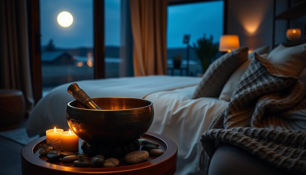 sleep improvement techniques with sound bowls