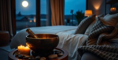sleep improvement techniques with sound bowls