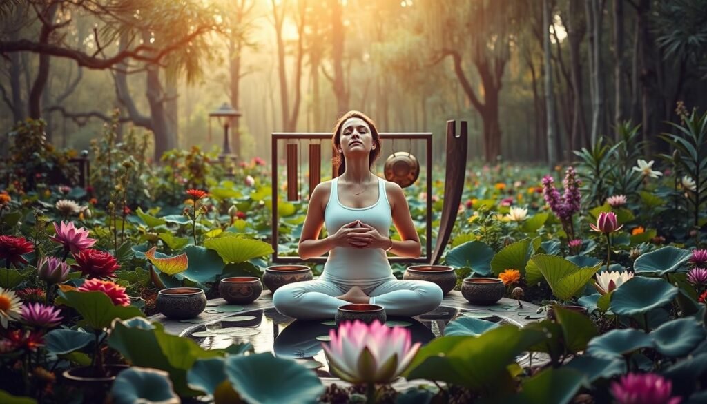 Mind-body fertility connection with sound