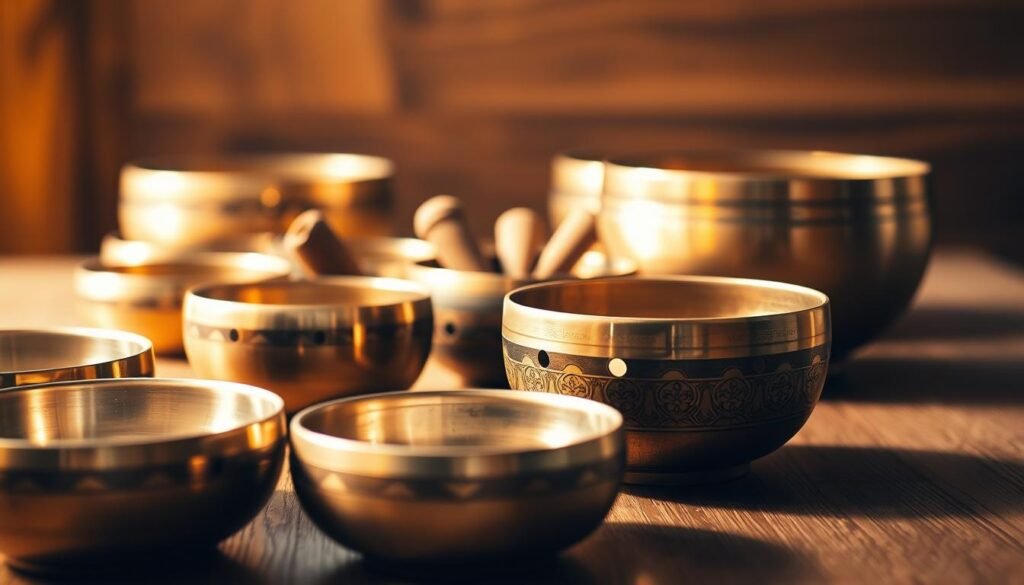 how to balance chakras with Tibetan singing bowls
