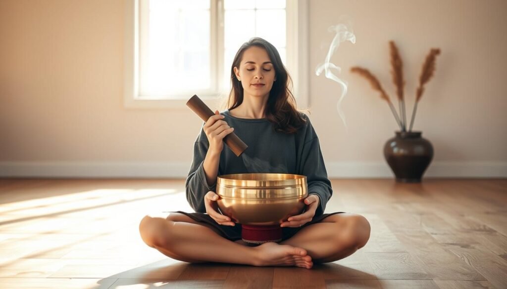 how to use singing bowls for mindfulness and relaxation