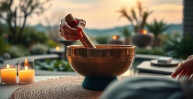 singing bowl techniques to calm anxiety and stress