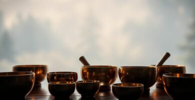 using singing bowls to open spiritual channels